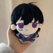 10Cm Game Valorant Iso Plushie Stuffed Doll Toys Cute Iso Peripherals Plush Doll Backpack Decorative Pendant Keycahin Xmas Gifts black