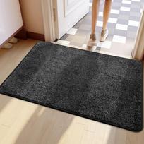 Modern Cotton Door Mat With Nonslip Backing For Bathroom Entryway And Home Decor 45x70cm raudona