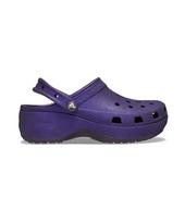 Crocs Moteriški Classic Platform Glitter Mediniai Batai W Dir (24Swcl207241) Dark Iris(Z5As)/W6(230) blue