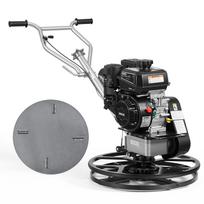 VEVOR Power Trowel, 610 mm Concrete Finishing Machine with Float Pan, 7HP Kohler Engine, 4 Blades, Adjustable Pitch