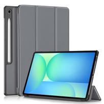 For Samsung Galaxy Tab S10 FE Plus Case 13.1  Trifold Leather Stand Hard Smart Cover For Galaxy Tab S10 Fe Plus+ Case X620 X626B S10 FE Plus 13.1inch blue