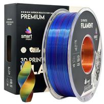 3D Plastikas – Filamentas PLA Silk Tri Color raudonas geltonas mėlynas | 1.75 mm, 1 kg | SPrint