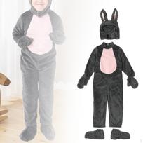 Helovino zuikučio kostiumas Cosplay apranga Gyvūnas teminiam vakarėliui Vaikas L gray