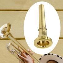 Alto Trombone Mouthpiece Instrument Accessories Brass Professonal Sturdy for Beginners Sound beige
