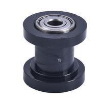1 vnt. 8 mm 10 mm grandinės ritinėlio slankiklio įtempiklio rato kreiptuvas Pit Dirt Mini Bike Moto 8mm juoda