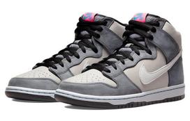 Nike SB Dunk High Pro Medium Gray 2021 DJ9800-001 37.5 black