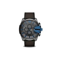 Diesel Mega Chief Armor Series Watch Quartz Movement Nylon Strap Gray Dial Men watches DZ4500 Black Blue black