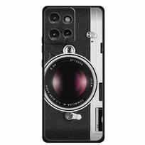 Skirta Motorola Moto G75 5G dėklas Gyvūnai Minkštas silikonas TPU telefono dėklai Galinis dangtelis MotoG75 Atsparus smūgiams Apsauginis Naujas Šaunus Fundas Moto G75 5G black