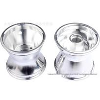 Aluminum Alloy Kart ATV Beach Drifting Car with 10x4.50-5 Tires and 11x7.10-5 Wheel Rim Hubs Rear Wheel Hub (Height 180mm) gray