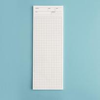 Multi-functional Non-sticky Long Notepad 50 Sheets Stationery Note Paper Writing Note Gift white