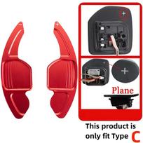 Steering Wheel Paddle Shifter Extension Fit For Seat Leon Cupra 5F Ibiza 6F Arona Ateca Leon St Alhambra Aluminum Shift Paddle Blade black