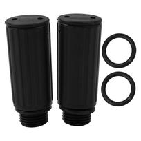 Plastic Breather Hat Vent 2pcs for Air Compressor Pump Accessories M15x1.5mm Thread with Gasket Seal Integration China Mainland