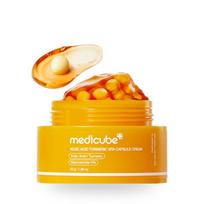 Medicube Kojic Acid Turmeric Vita Capsule Cream for Uneven Skin Tone, 53ml orange