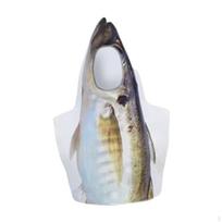 Fish Halloween Costume Funny Decorative Cosplay Apparel for Holiday Pretend Play white