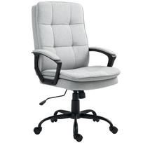 Office Chair, Desk Chair, Tilt Function, Height-Adjustable, up to 120 kg, Grey 70 x 63 x 112 cm pilka