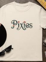 Pixies Coquette Tshirt Retro Band Tee S gray