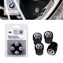 BMW M E46  E60 Car Sticker  BMW 50th Anniversary Styling Car Wheel Air Valve Cap Tire Dust Cover Luxury Exterior Modification Wheel Stem XSQ  A1 gray