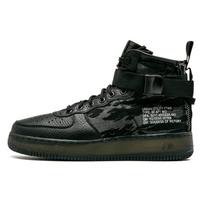 Nike Sf Air Force 1 Mid Black Cargo Khaki AA7345-001 37.5 black