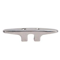 Boat Dock Cleat Stainless Steel Deck Rope Tie Down  Line Cleat Holder for Ship Marine 6 inches gray