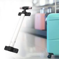 Luggage Telescopic Handle Travel Accessories,Compact Spare Parts Portable Suitcase gray