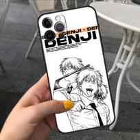 Case For Apple iPhone 14 11 13 7 12 Pro 7 XR XS Max 8 Plus 6 14Pro Black Soft Phone Coque Funda Cute Cartoon Chainsaw Man iPhone 6 6S yellow