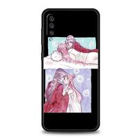 Telefono dėklas, skirtas Samsung Galaxy A52 A14 A50 A70 A10S A30 A40 A20S A20E A02S A12 A22 A32 5G A04s Heaven pareigūno palaiminimo dangtelis Samsung A50 gray