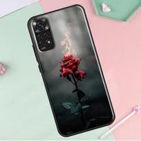 Red Rose Flower For Redmi Note 12 Pro Plus Cover For Redmi Note 10 8 9 11 Pro 12S 11S 10S 9S 9C 10C 12C Case Redmi Note 12 5G gray