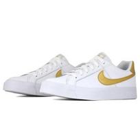 Nike Court Royale AC W AO2810-109 kedai vyrams (44363) (Juoda spalva, be defektų) EU 38 balta