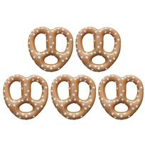 Pretzel Decorations 5 Pieces Pretzel Party Supplies 15 Inch Inflatable Party Balloons For Birthday Event Festival Christmas 14.96 inches Weight beige