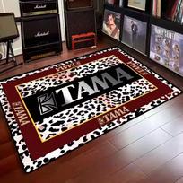 TAMA Music Būgnų Kilimėlis Kilimas Svetainė Miegamasis Virtuvė Sofa Stalas Balkonas Kilimas Neslystantis Plaunamas Išskirtinė Namų Dekoro Ins 40cm x 60cm brown