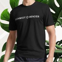 New Schmidt & Bender Riflescopes Logo Active Logo T-Shirt Funny Size S to 5XL XS black