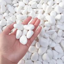 Series total exceeds 20000 units SKK gravel 20kg 20mm-30mm garden use security stones round white sen flower bed decorative approach (1 box 20kg)