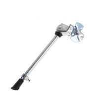 Center Mount Adjustable Bike Kickstand Heavy Duty Aluminum Alloy Bicycle Support Stand for Most Bikes 1Pcs Easy Install B gray