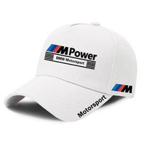 Automobilio logotipas beisbolo kepuraitė Reguliuojama autosporto kepurė skirta BMW M Power E46 G80 F48 E84 G01 F30 G11 X1 X3 X5 X6 G07 Automobilio lipdukai hbrz05 black