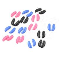 5 poros/rinkinys Akinių Anti-Slip Silikoniniai Nosies Pagalvėlės Lipnios Nosies Pagalvėlės 1 pink