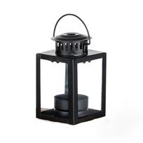 Wind-proof Lantern Candle Stand Black Outdoor Tea Light Romantic Iron Wind Lamp  Home Decor juoda