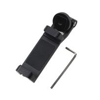 Mobiliojo telefono spaustuko laikiklio adapterio tvirtinimo DSLR fotoaparato laikiklis, skirtas skaitmeninių fotoaparatų lempučių trikojo įrenginiams one size juoda