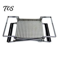 Manual Meat Tenderizer Stainless Steel Patty Maker Clamp-On Tool for Press Flattening Chicken Beef Essential Kitchen Gadget Home BBQ Reusable A gray