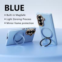 360 Rotating Magnetic Stand Skin Feel Case for Samsung Z Fold8 Ultra for Magsafe Shockproof Hinge Protection Light Zero Cover Galaxy Z Fold 8 Ultra juoda