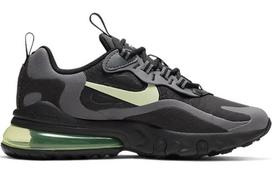Nike Air Max 270 React 'React Black Barely Volt' Gs BQ0103-008 36 gray