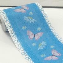 Office Living Room Wall Stickers Baseboard Self-adhesive Butterfly Tile Stickers 1 gray