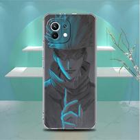 Clear Case For Xiaomi Mi Poco X3 NFC M3 Pro F3 F1 11 Lite 12 Note 10 11T 9T Transparent Phone Cover Jujutsu Kaisen Redmi Note 9S white