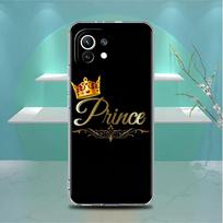 Clear Case For Xiaomi Mi Poco X3 NFC M3 Pro F3 F1 11 Lite 12 Note 10 11T 9T Transparent Phone Cover Crown Redmi Note 9S white