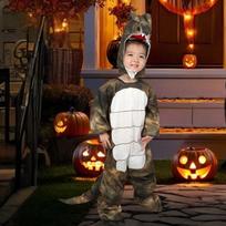Vaikų Dinozaurų Kostiumas Žavingas Karnavalinis Kostiumas T Rex Gyvūno Cosplay Apranga M white