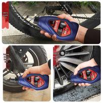 Self-Sealing Tire Repair Fluid for Automatic Inflation and Leak Fixing in Tubeless Tires All-Season Anti-Corrosion 1 Bottle with Opener gray