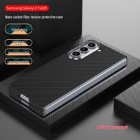 Magnetic Nano-Fiber Folding Case for Samsung Z Fold7/6 Samsung Z Fold4 black