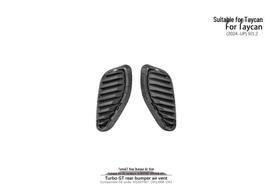 Porsche Taycan 9J1.2 Turbo GT Rear Air Vent Bumper (24-UP) gray