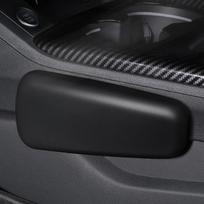 Car Knee Pads Leg Pads Knee Support Car Leg Extender Cushion Comfortable Leg Cushion Soft Pad Car Interior Accessories as the picture black