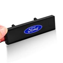 Car LED Front Hood Grille Emblem Badge Decorative Light Styling for Ford Kuga Vertrek Carnival Figo Mondeo Escort Fusion Evos black