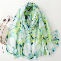 Luxury Women Viscose Scarf Ventilate Summer Beach Shawl Cotton Linen Feeling Tassel Pashmina Muslim Hijab Wrap Lady Turban 88x180cm pink
